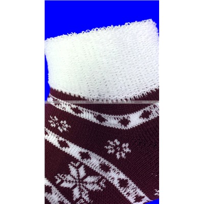 5 ПАР - Легион носки женские шерсть внутри махра  укороченные