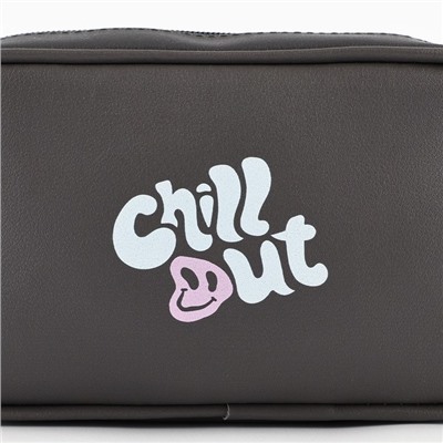 Детская сумка Chill out, искусственная кожа, серая 18×6×11 см