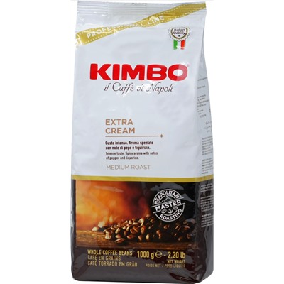 KIMBO. Extra Cream 1 кг. мягкая упаковка