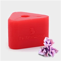 Молд для заливки шоколада Выдумщики «Тройник пуансетии», 4.3×4.2×3.5 см, силикон, красный