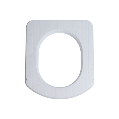 УЦЕНКА Сиденье для уличного туалета, пенопласт, белое