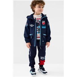 Куртка текстильная с полиуретановым покрытием для мальчиков (ветровка) PLAYTODAY, 1243937