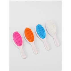 Расчёска - мини массажная, 4.5×13 см, МИКС
