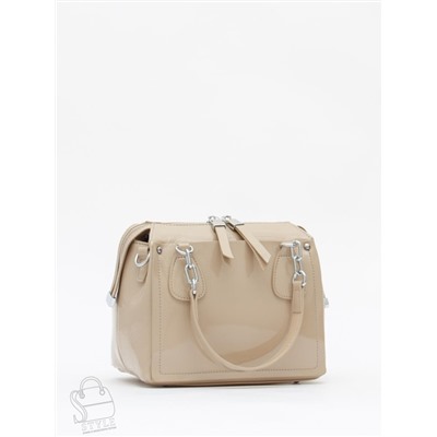 Сумка женская кожаная 0913-2Q apricot Polina&Eiterou