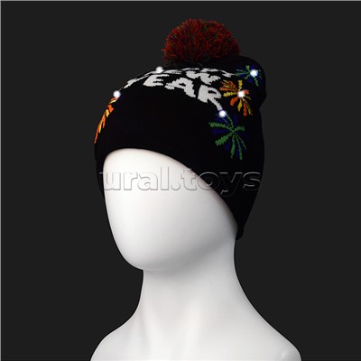 Шапка "Счастливого нового года"