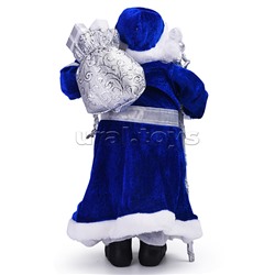 Новогодняя фигурка "Дед Мороз" ПВХ, полиэстер, 20,5x12,5x41,5см