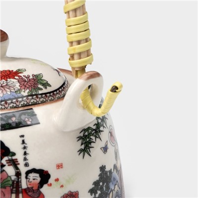 УЦЕНКА Чайник заварочный с металлическим ситом «Беседа», 600 мл, 16×12×9 см