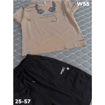 Костюм W55 бежевый