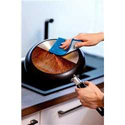 Салфетка хозяйственная арт. 9004-024 "Антижир" и "Скраб" из микрофибры 9х12см, 2шт Голубушка НАТАЛИ, 978154