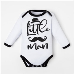 Боди с длинным рукавом «Крошка Я. Джентльмен», рост 86-92 см