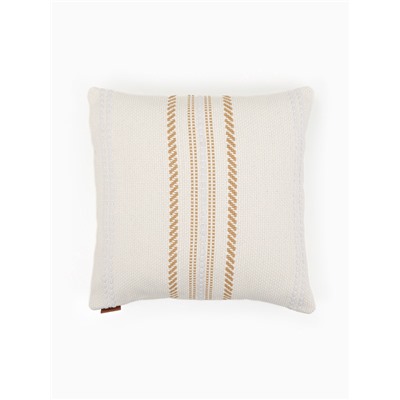 Наволочка декоративная с вышивкой SL Home, 45×45 см, хлопок 100%, молочная