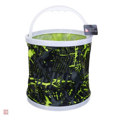AZOR FISHING Ведро для рыбалки с сеткой, 11 л