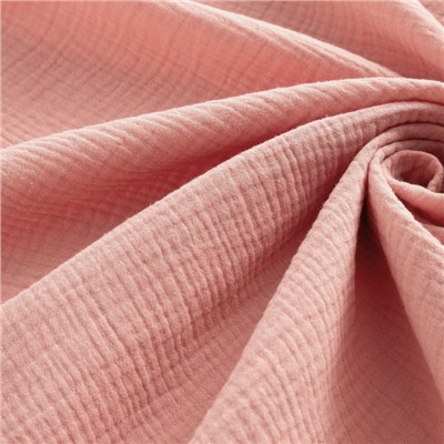 Набор пелёнок муслиновых Крошка Я «Ecopink», 135×100 см, 2 шт., 100 % хлопок