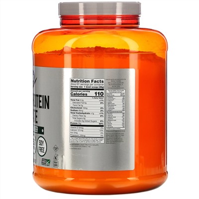 Now Foods, Sports, изолят сывороточного протеина, без добавок, 2268 г (5 фунтов)
