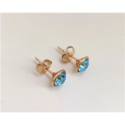 Серьги с кристаллами Swarovski