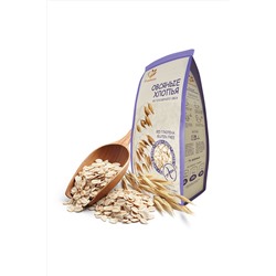 Хлопья овсяные из голозерного овса без варки и без глютена 275г ЭКОПРОДУКТЫ, 1184997