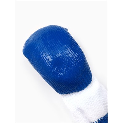 Носки «Я люблю», размер S, 4×5 см, с прорезиненной подошвой, синие