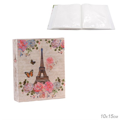 Фотоальбом 80 фото 10x15 Города / 9390 /уп 48/ 20 листов