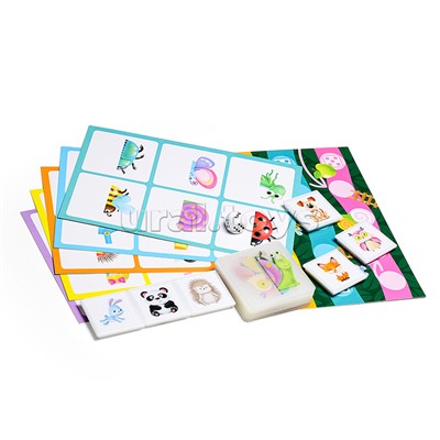 Лото "Половинки"+ игра "Наперегонки"