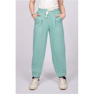 Брюки женские 119927 (Пыльная мята)