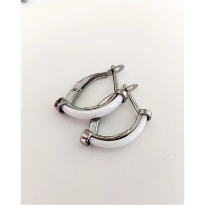 Серьги с керамикой