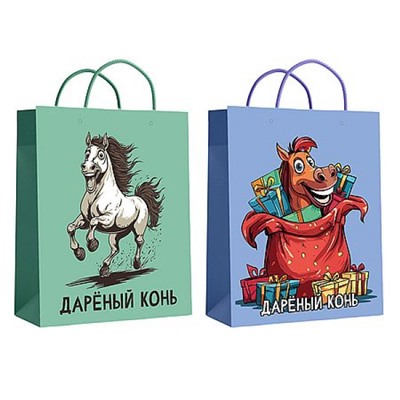 Пакет бумажный 18х23х10 см "Символ года" ламин. 72670 Centrum