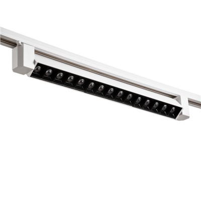 Светильник трековый BayerLux Simple «Линза» LED, 30 Вт, 47×3.5×4.5 см, белый