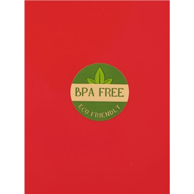 Контейнер для шашлыка c ручкой BEROSSI Leto, 6 л, пластик, прозрачный, крышка красная