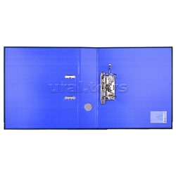 Папка с арочным механизмом "Герб" A4 75 мм, матовая ламинация, выборочный лак, картонная разобранная, металлическая окантовка, цветная запечатка форзаца, в пластиковом пакете