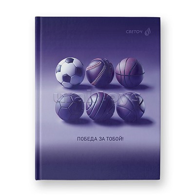 Бизнес-блокнот 64л. А6 "Поеда за тобой" клетка, матовая ламинация + выборочный лак