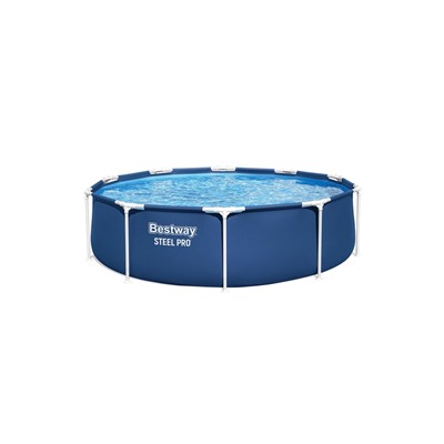 Бассейн каркасный Steel Pro, 305×76 см, фильтр-насос, круглый. 56679 Bestway