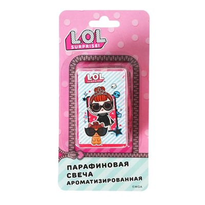 Аромасвеча LOL, в полоску