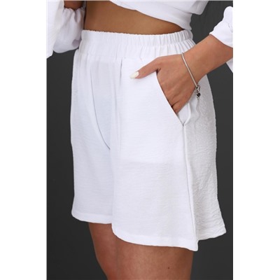 Комплект 52287 (шорты _ рубашка) (Белый)