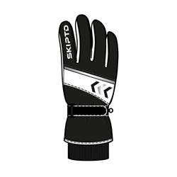 Перчатки текстильные для девочек