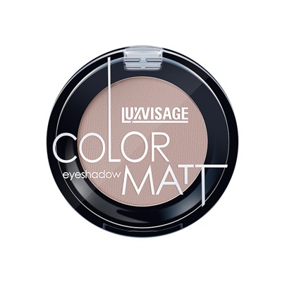 LUX visage Тени д/век COLOR MATT №12 молоч.шокол./м