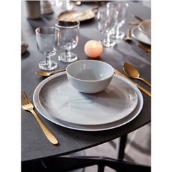 Салатник Luminarc DIWALI GRANITE, 350 мл, d=12.5 см, стеклокерамика, серый
