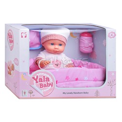 Пупс "Саманта" (пьет, писает) с аксессуарами, в коробке