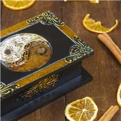 Шкатулка «Инь-Янь», 15×10×5 см, МДФ