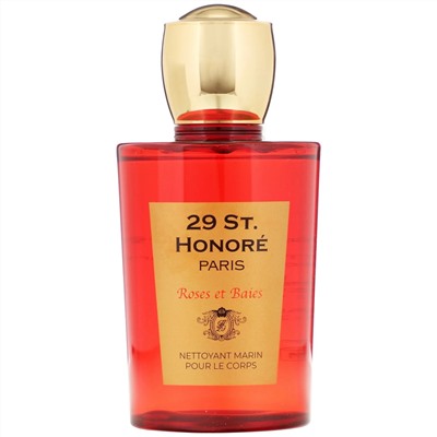 29 St. Honore, 1779 Nettoyant De Marin, Roses & Baies, 10.58 oz (300 g)