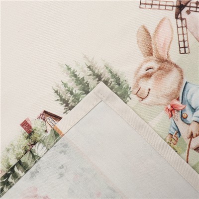 Фартук «Этель. Кроличья ферма», 60×70 см, 100% хлопок, саржа 190 г/м²