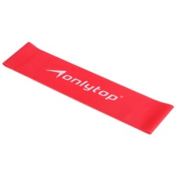 Фитнес-резинка ONLYTOP, 30,5х7,6х0,05 см, нагрузка 4 кг, цвет фуксия