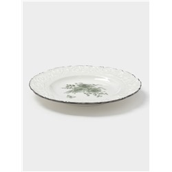 Тарелка десертная WY Floral Laceware, d=20 см, фарфор, белая