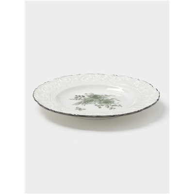 Тарелка десертная WY Floral Laceware, d=20 см, фарфор, белая