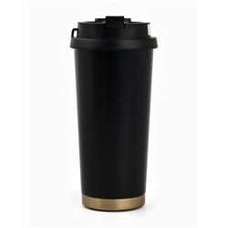 Термокружка с веревочкой «Список дел», 500 мл, черный