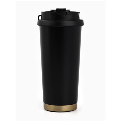 Термокружка с веревочкой «Список дел», 500 мл, черный