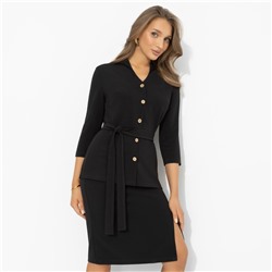 Костюм с юбкой трикотажный, Гордая и дикая (2 в 1, с поясом)