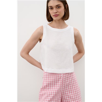 Шорты  SRT25_02_Pink Checkers /Розовый, белый