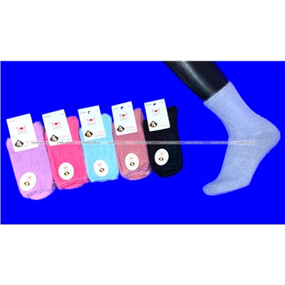 3 ПАРЫ - Термоноски ангора шерсть из меха куницы арт. 3400