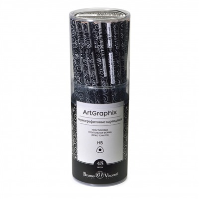 Карандаш пластиковый  "ArtGraphix.Волна" трехгранный НВ 21-0038/07 Bruno Visconti