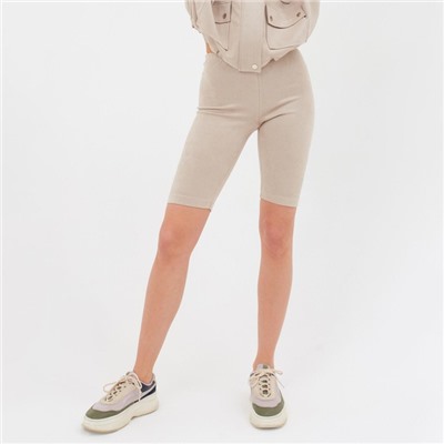 Велосипедки женские MINAKU цвет молочный, р-р 48